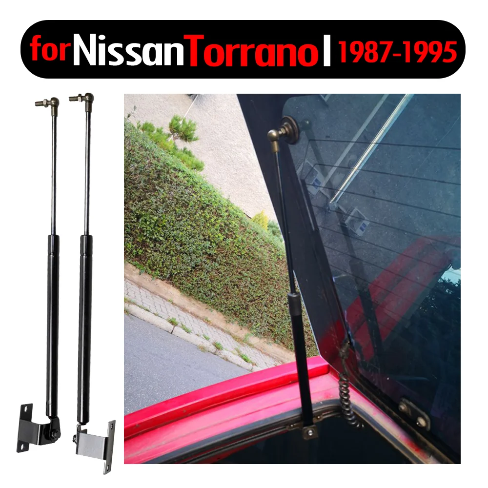 

2Pcs 18.62 inch Rear Window Glass Auto Gas Spring Prop Lift Support Fits for 1987-1995 Nissan Torrano I Pathfinder Sport Utility