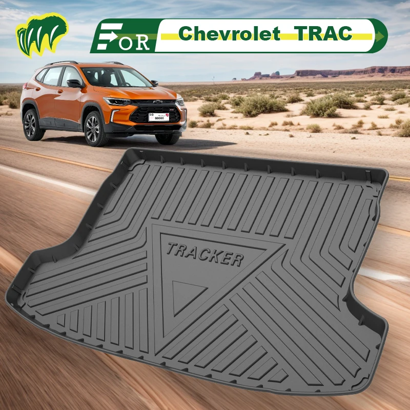 

For Chevrolet Tracker TRAC 2022 2014-2023 Custom Fit Car Trunk Mat All Season Cargo Mat 3D Shaped Laser Measured Trunk Liners