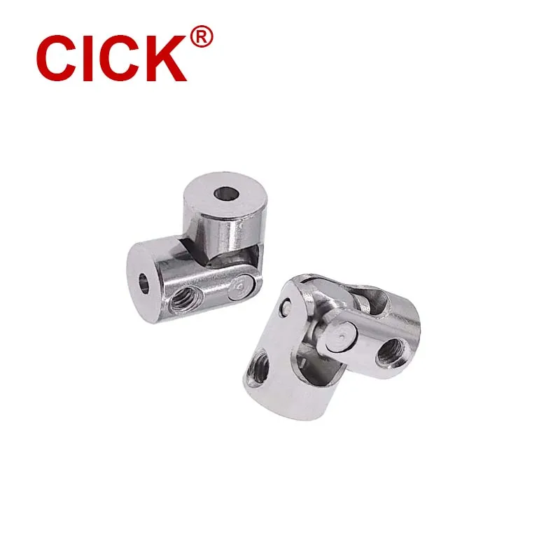 Universal Coupling 2mm-2mm 2mm-2.3mm 2.3mm-2.3mm Boat Car Shaft Coupler Motor Connector Metal Universal Joint Coupling