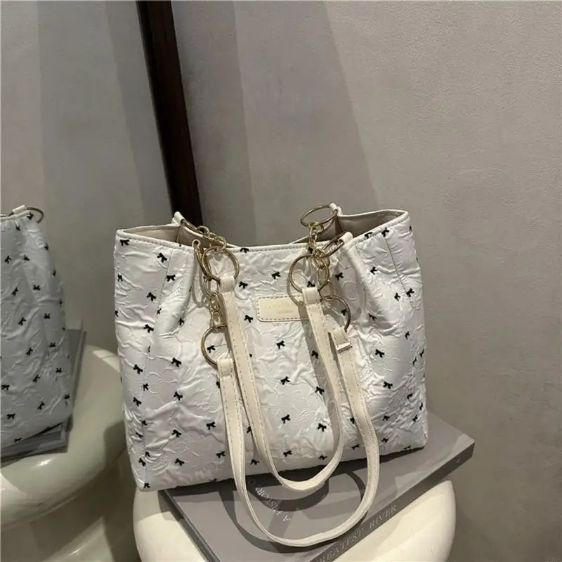 

Roomy Casual Canvas Shoulder Bag Stylish Printed Design Everyday Commute Bag 20CA
