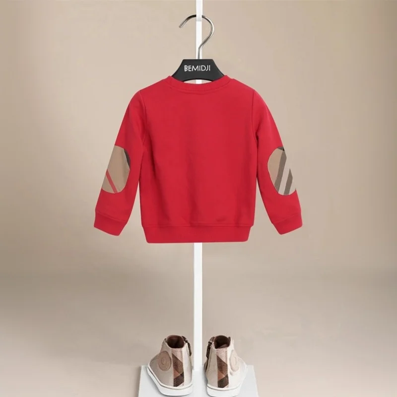 طفل الفتيان البلوز فضفاض مخطط موضة جيب الرياضة بلوزات طفل فتاة البلوز سترة ملابس علوية من القطن الصبي الاطفال الملابس #3