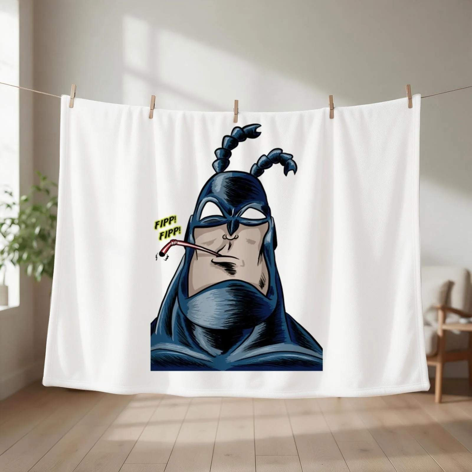 The Tick T-ShirtThe Tick Throw Blanket Tourist Bed Fashionable anime Personalized Gift Blankets