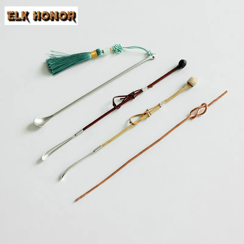 Crafting Bamboo Root Tea Dial Tools Handmade Tea Stick Tea Art Chinese Tea Ceremony Six Gentlemen Accessories Kung Fu Tea Sets