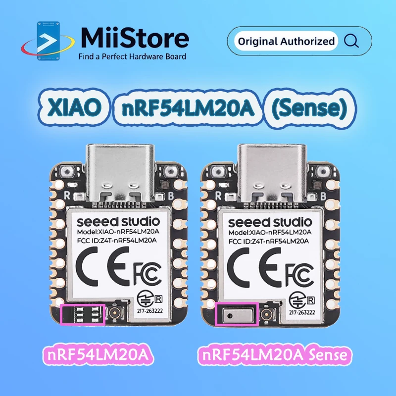 Seeed XIAO nRF54LM20A / XIAO nRF54LM20A Sense Optional, Matter, Thread, Zigbee, Ultra-Low-Power Wireless Deve Board with BLE 6.0