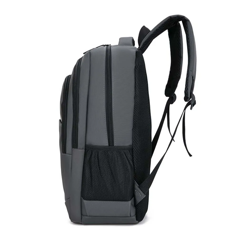 Lightweight Men's Business Backpack Minimalist Scratch Prevention Oxford Cloth Laptop Bag Anti-splash Water Polyester
