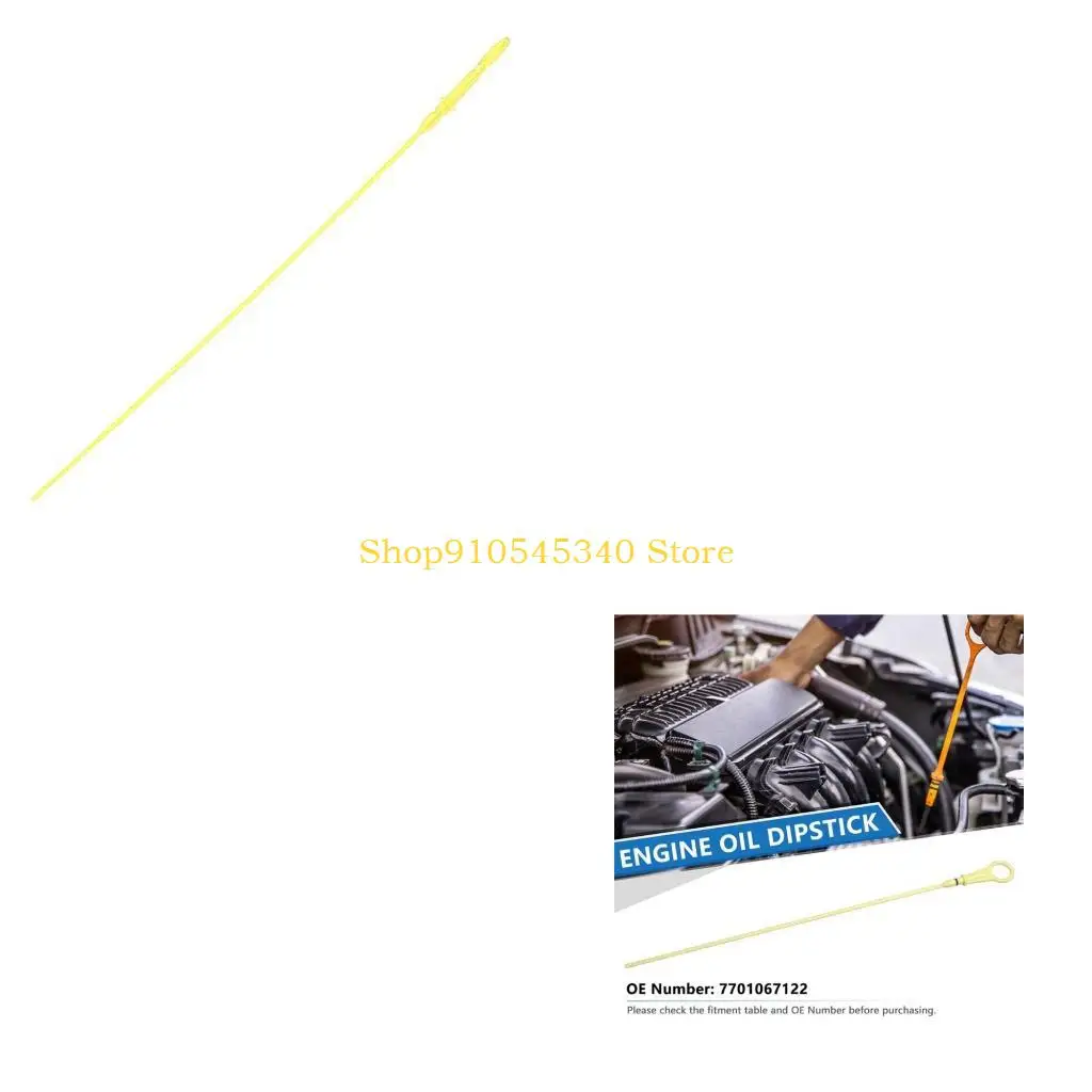 U2JA Oil Dipstick 7701060940 for Select Model Engine Oil Level Dipstick Fluid Oil Dip Part