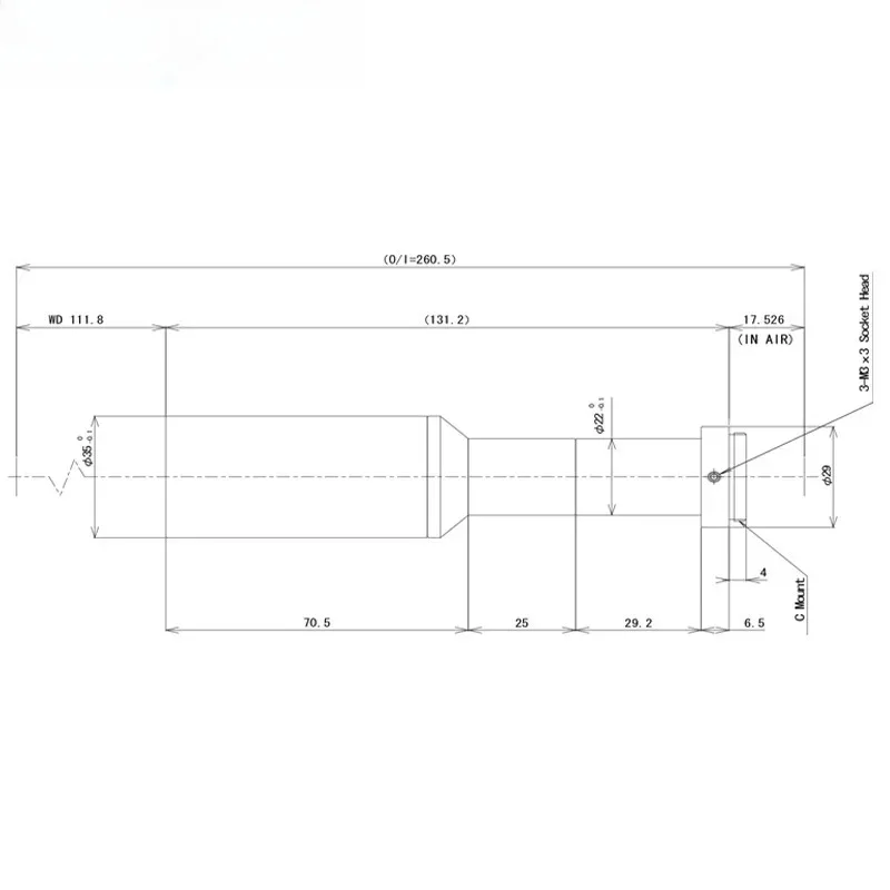 TEC-M05110MPC 0.5X 2/3