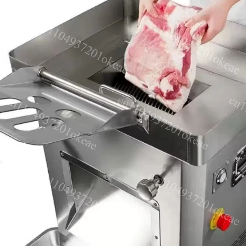 Commercial Automatic Meat Cutter High Power Multi-function Fresh Meat Slicer Shredder Dicing Machine