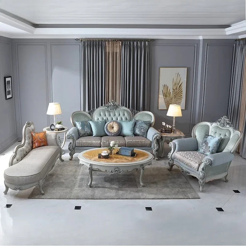 Designer Luxury Sofa Recliner Comfortable Living Room Gaming Sofa Large Double Relaxing Princess Muebles Entrance Hall Furniture