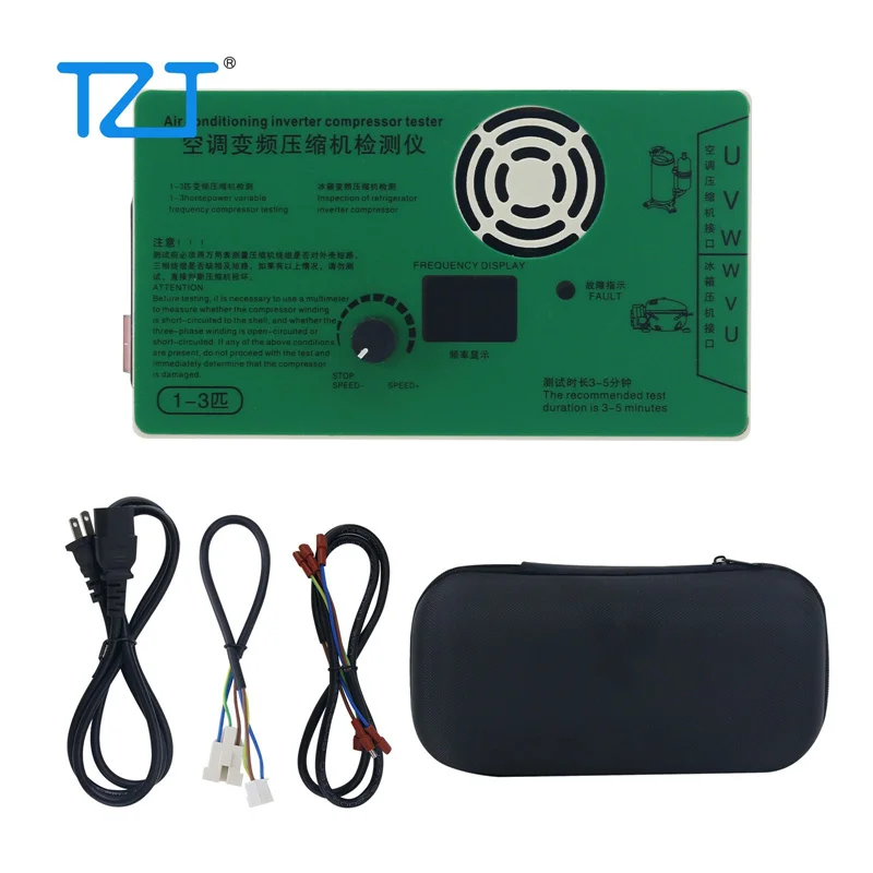 TZT 1-3HP probador de compresor inversor de aire acondicionado/refrigerador detección de ventilador CC de alta potencia de 1500W