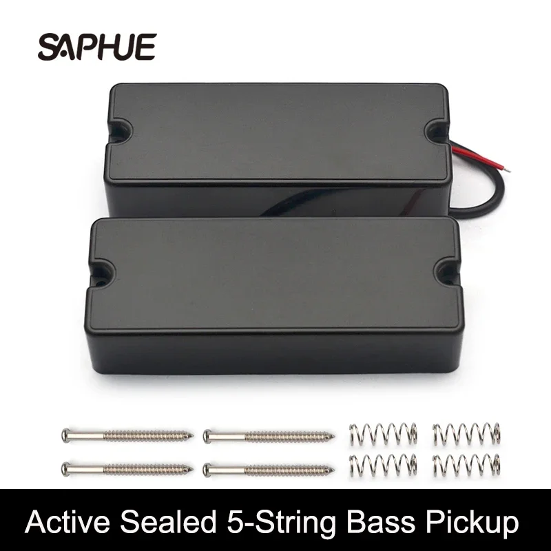 Active Bass Pickup, Soapbar, 5-String, Double Coil, Humbucker, แม่เหล็กเซรามิค, อะไหล่กีตาร์