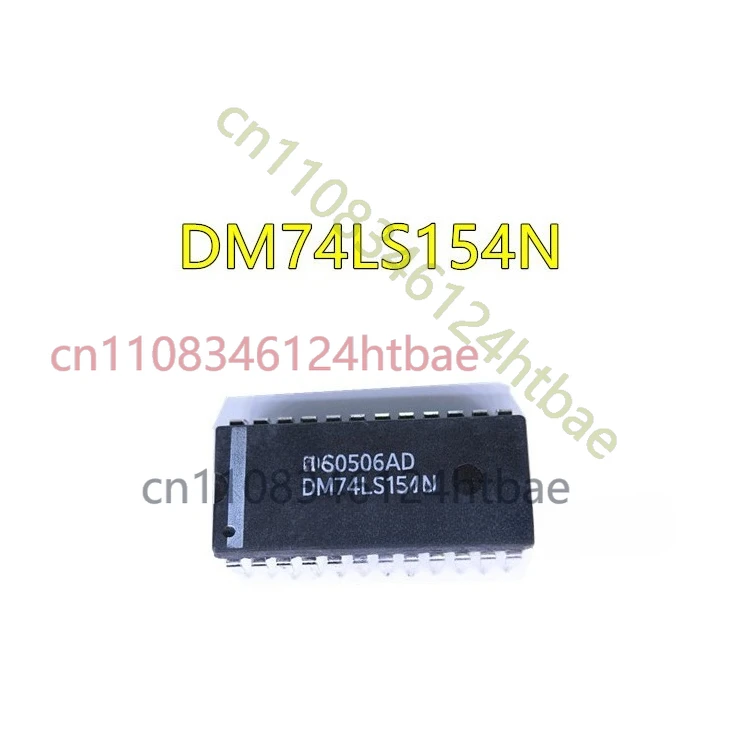 For 20PCS DM74LS154N NS 74LS154 DIP-24 4-16 Line Decoder Demultiplexer Logic IC New Original