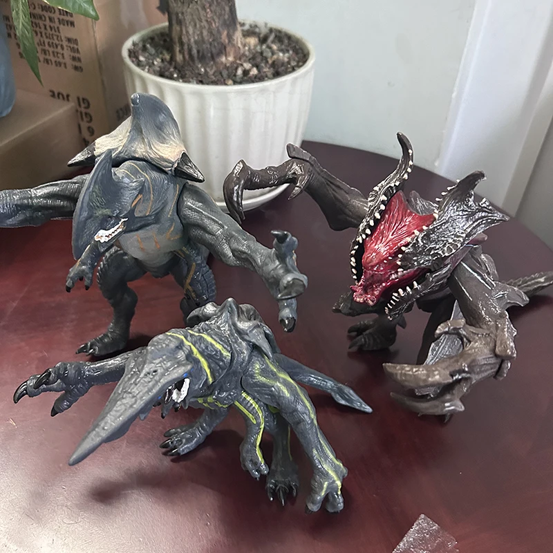 Figuras del Pacific Rim para niños, modelos de monstruos, Scunner, Leathback, Mega Kaiju, tresser, Knifehead, regalos de Navidad, en Stock