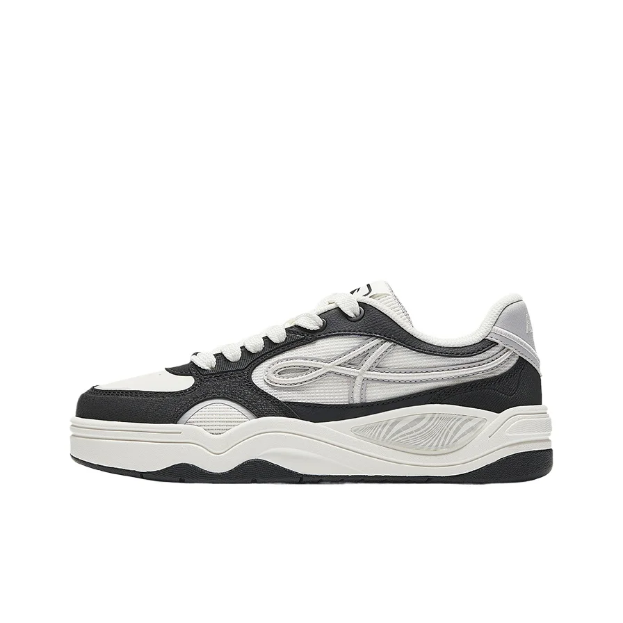 Anta Coverage Abrasion Resistant Height Increasing Low top Skateboard Shoes Women's 122628094-9