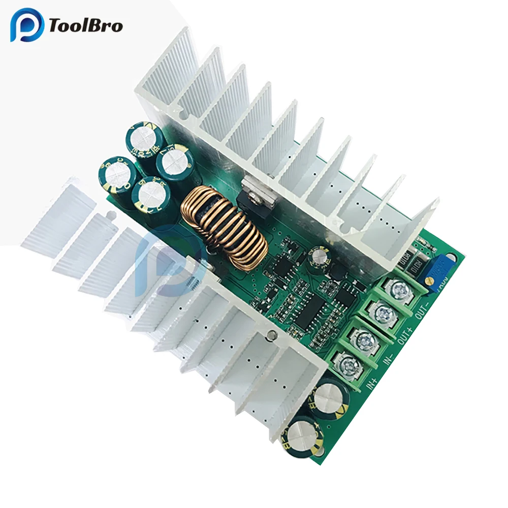 500W 25A Adjustable Step Down Power Supply DC-DC12-75V to 2.5-50V Buck Converter Voltage Regulator Battery Charging Module 12V