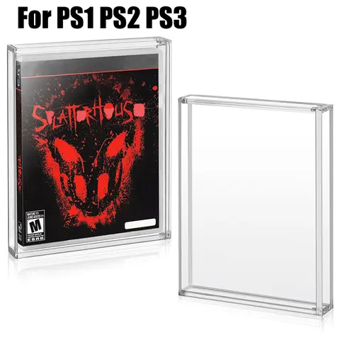 For PS5/PS4/PS3 Game Card Case  Universal Protection Box with Lid for PlayStation Disc  Cartridge Storage