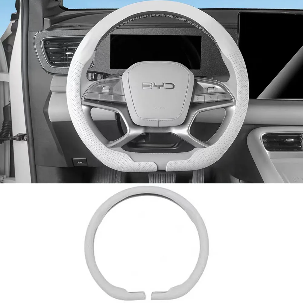 

Подходит для BYD Sea Lion 06EV 2025, чехол на руль в стиле карты, всесезонный, универсальный, впитывающий пот, противоскользящий и дышащий