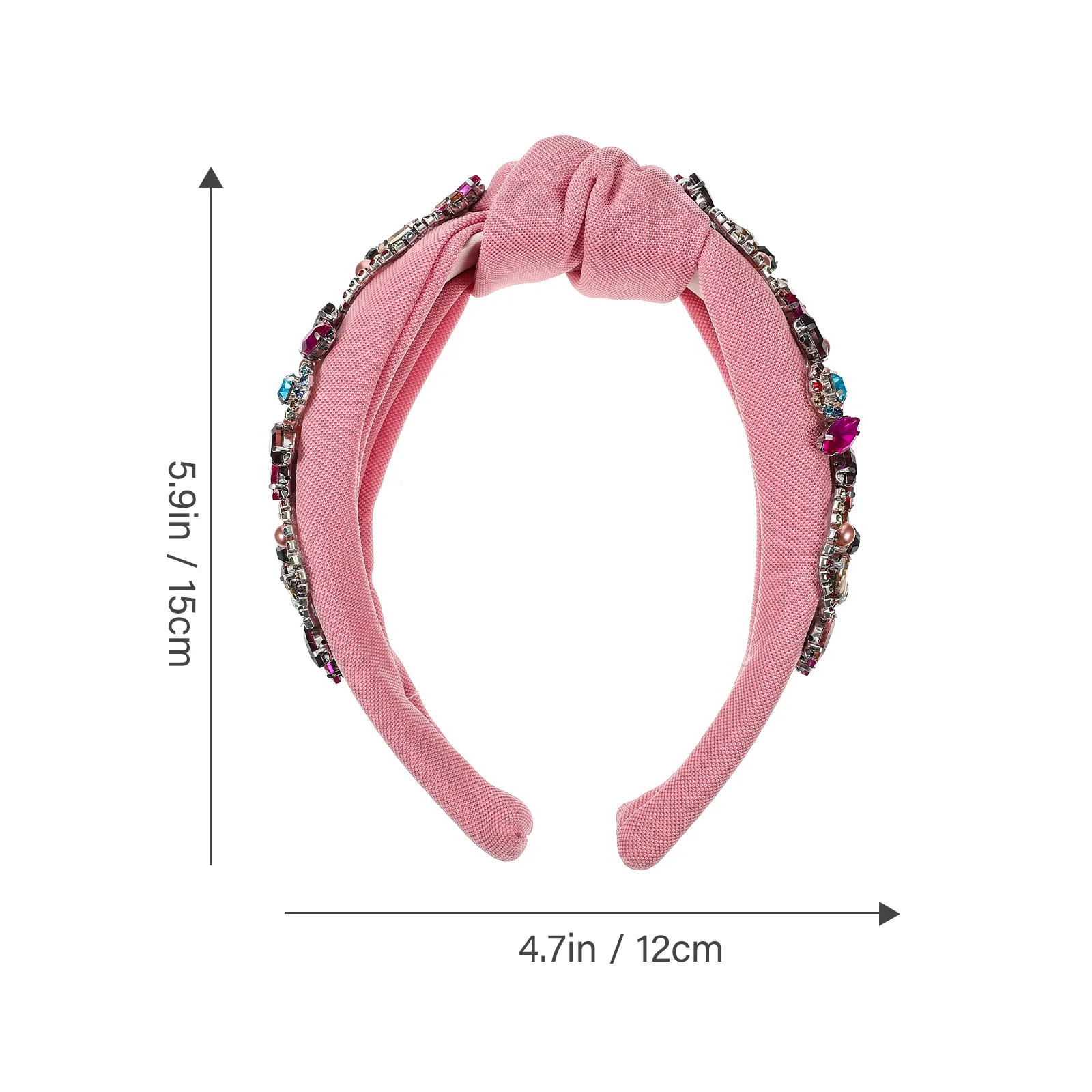 Diamond and Pearl Headband Makeup Wide Headbands Women Hair Hoops Glass Drill Decorative Headwear Miss Portable Headdress