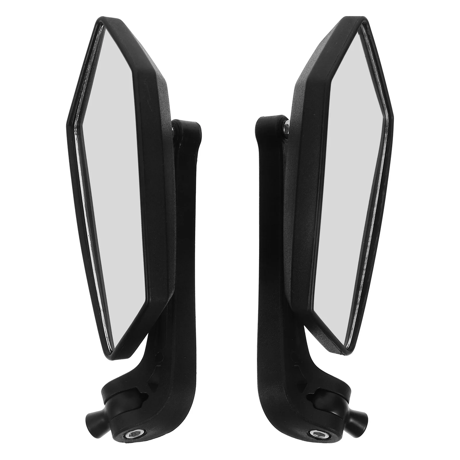 

2Pcs Universal Rear View Mirror for Bike Scooter Motorbike Side Mirror 360 Rotatable Adjustable Mounting Secure Rear Visibility