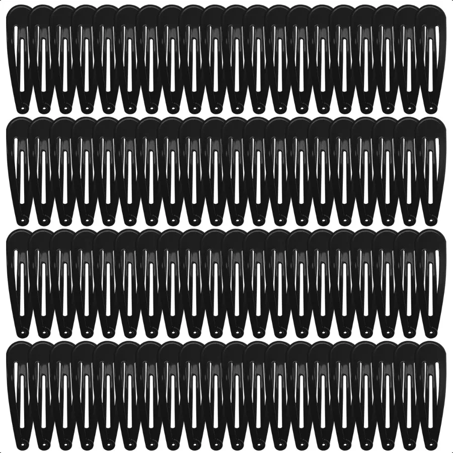 

Colorful Snap Hair Clips Hair Barrettes for GirlsClips Candy Color Hair Accories for Teens Toddlers Women Color=Black Pack=80Pa