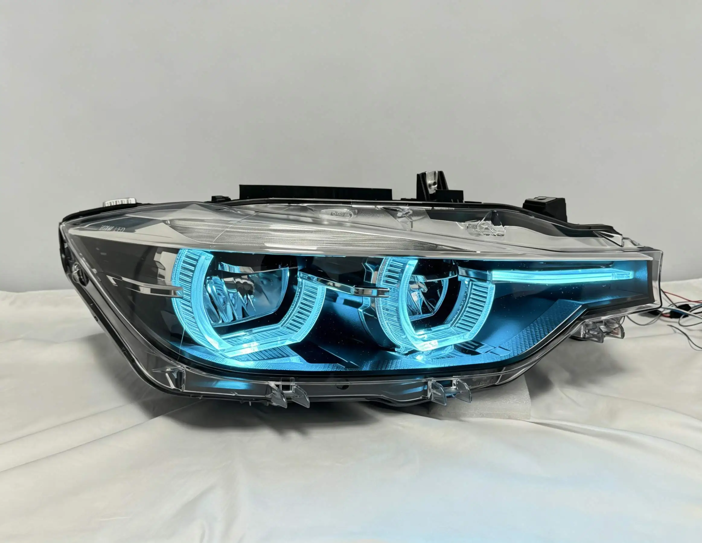 2012-2019 for BMW 3 Series F30 F35 F35 F34 LCI RGBW DRL yellow red blue amber daytime running lights angel eye light panel