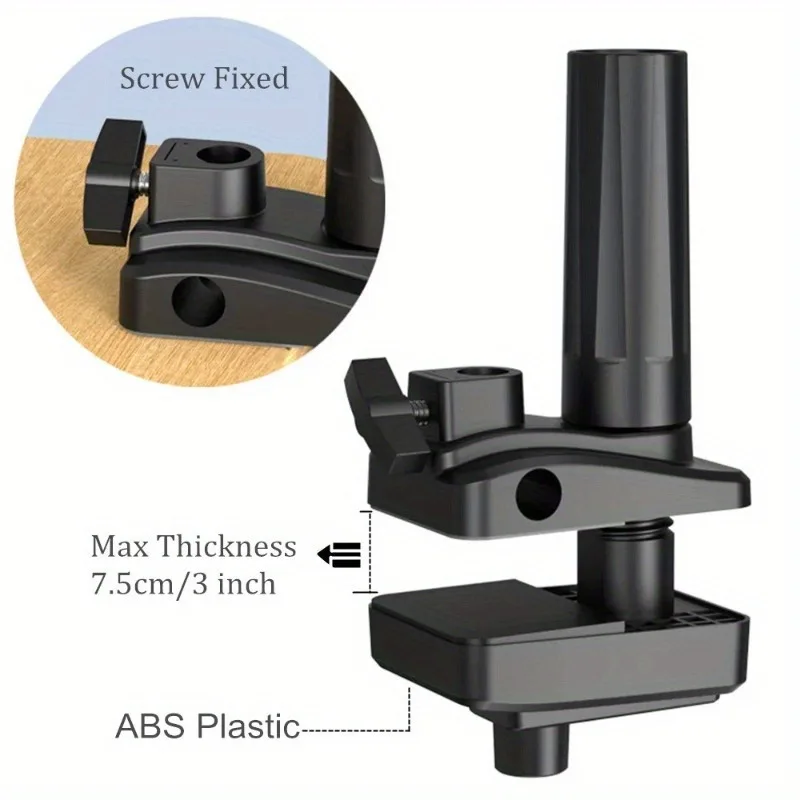 1PC Clip Tablet Phone Holder Base on Desk Bed Headrest Holder