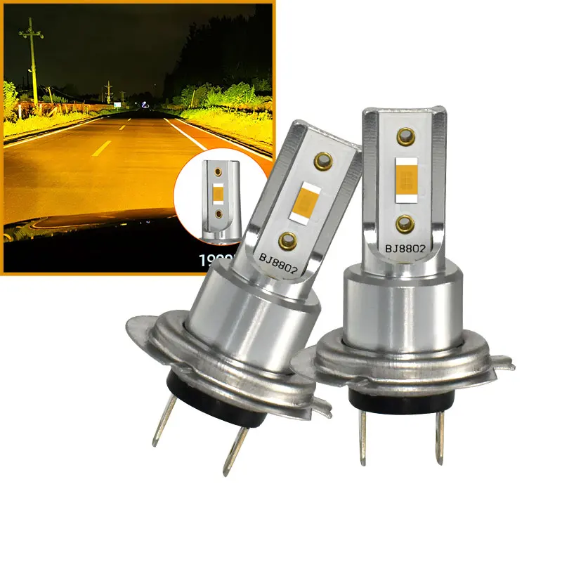 1:1 Halogenlampen zu LED H7 LED Plug and Play 1900K 3200K 6000K 8000K Bernstein/Golden/Weiß/Blau DC 12V für Autoscheinwerfer