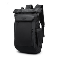 Ozuko backpacks fashion waterproof travel men Laptop Backpacks Water Repellent Oxford Travel Bag USB Mochila
