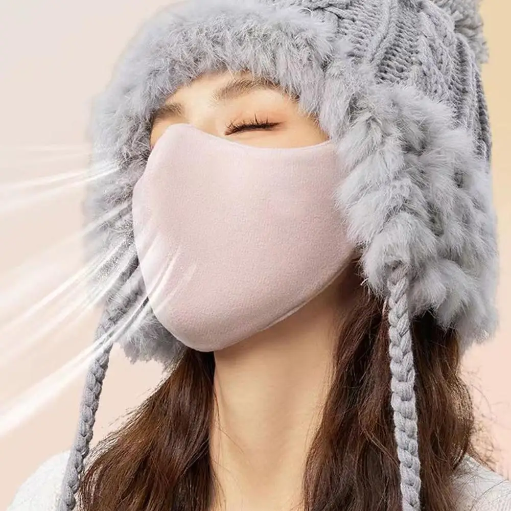 

Модная теплая маска для лица для женщин, высокое качество, моющаяся, многоразовая, противопыльная, ветрозащитная, муфельная, зимняя, теплая, дышащая, Mas L0J8