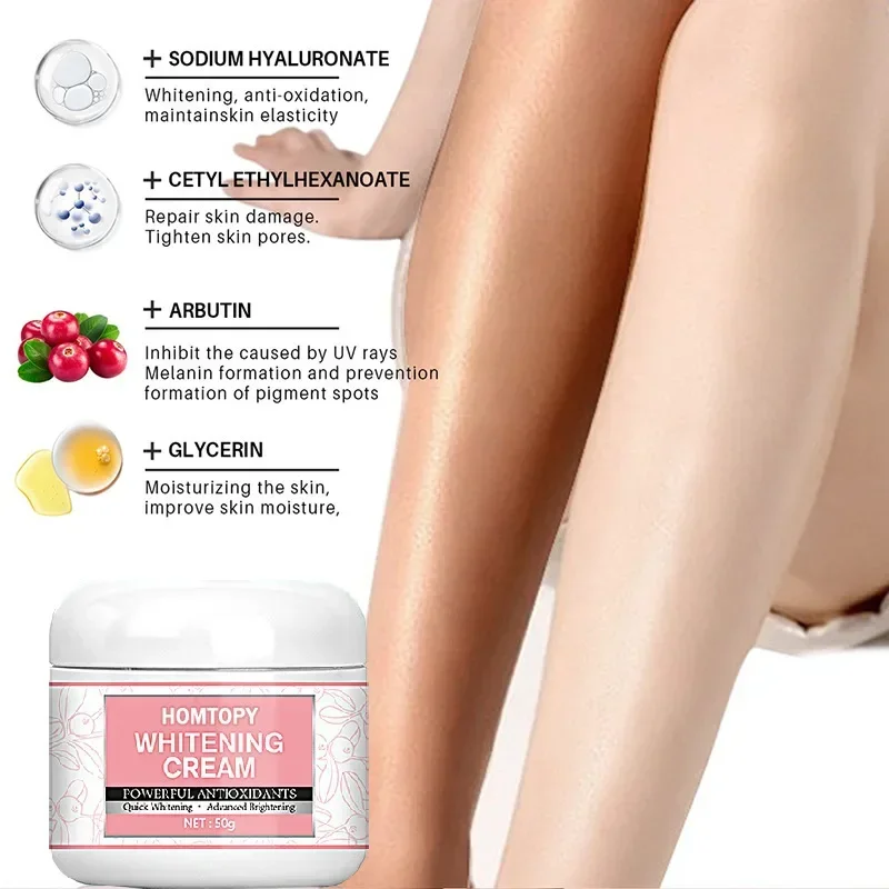 

Sdatter Body Whitening Cream Underarm Legs Knee Elbow Private Parts Brighten Armpit Bleaching Cream Remove Dark Spots Melanin Sk