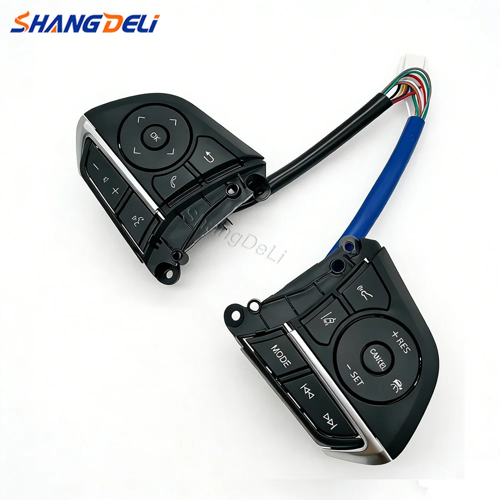

New for Toyota Camry Corolla 2019 2020 2021 2022 Left and Right Switch Steering Wheel Cruise Control Buttons