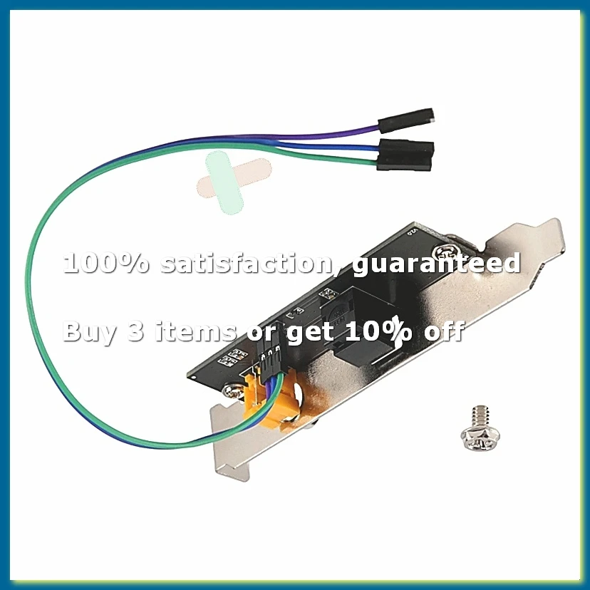24Bit 192Khz Daughter Card SPDIF Optical and Out Plate Cable Bracket Digital Audio Output for-DTD2
