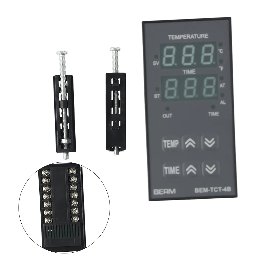 Digital Temperature And Time Controller K/J/R/S/B/E/N/T Thermocouple Input Controller For Heat Press Machines Electrical Tool