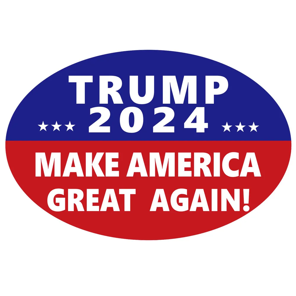 

5 Pack Trump 2024 Car Stickers,Big Trump Letters Car Decal, Make America Great Again 2024 Bumper Stickers