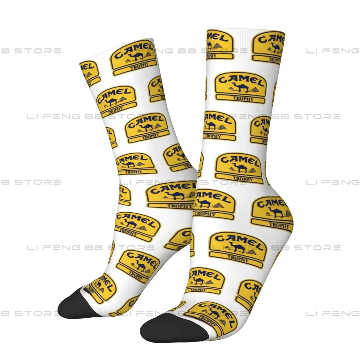 Camel Trophy Men Women Socks Windproof Novelty Spring Summer Autumn Winter Stockings Gift