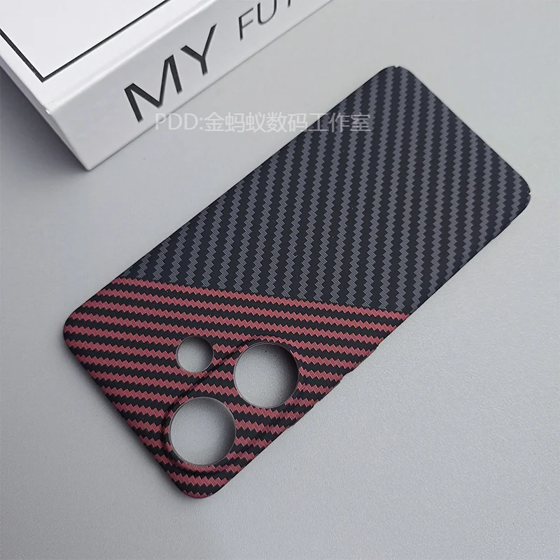 Carbon Fiber Case For Xiaomi POCO F6 PC Texture Pattern Matte Hard Cover For POCO F6 Redmi Turbo3 Slim Ultra Thin Shockproof