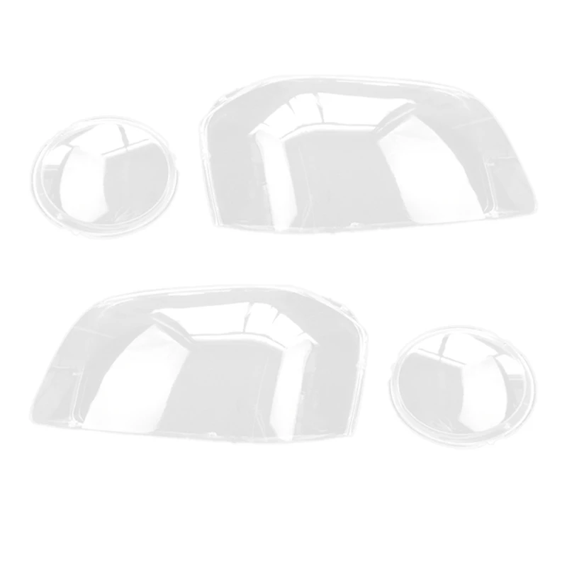 For KIA Optima 2003-2005 Front Headlights Shell Head Light Shade Cover Transparent Lampshade Dipped & High Beam