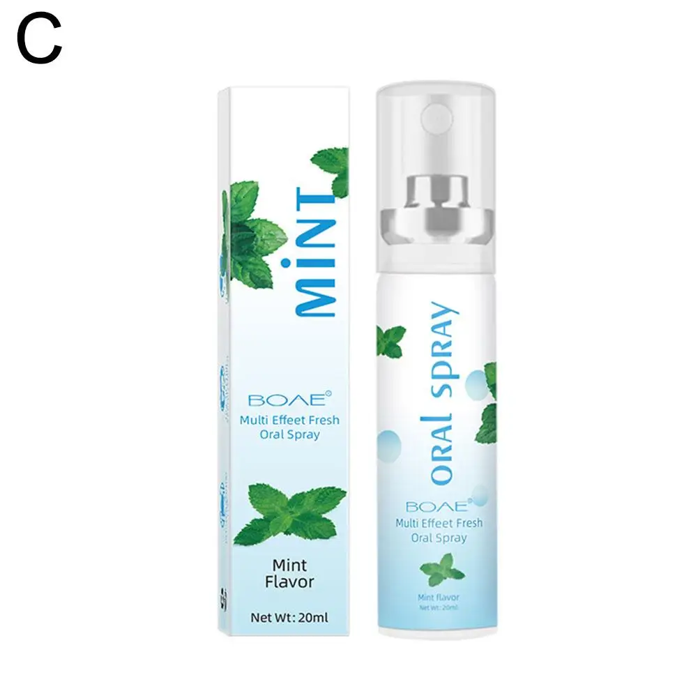 Spray Oral para eliminar el mal aliento, productos de cuidado fresco de larga duración, ambientador portátil afrutado para la boca, refrescante Oral Br Y1U1, 1 Uds.