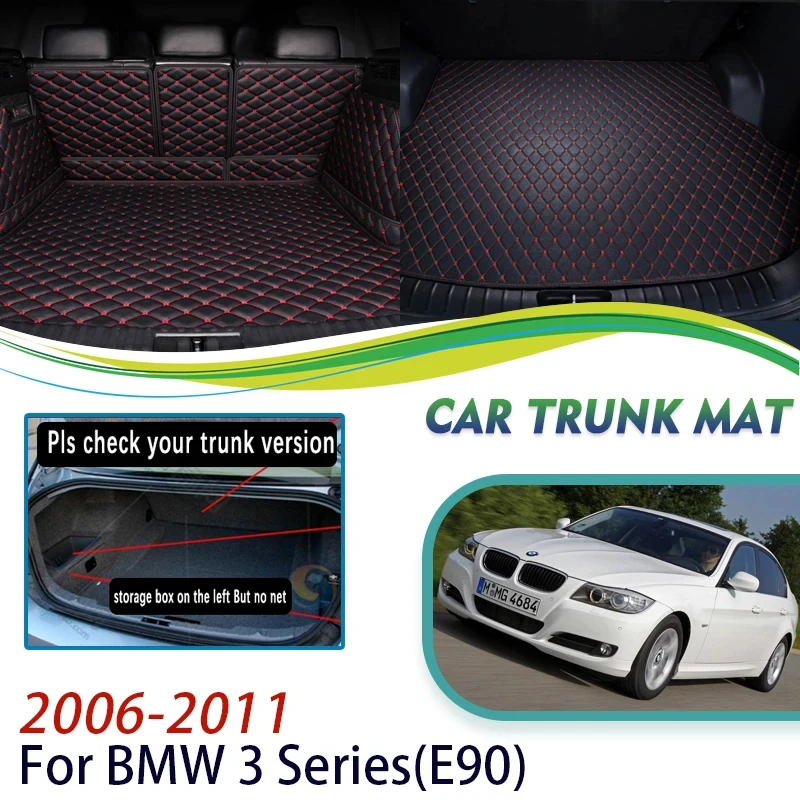 

Car Mats Fit For BMW 3 Series E90 MK5 2006~2011 Sedan Saloon Car Trunk Storage Pads Carpets Interior Decoration Auto Accessories