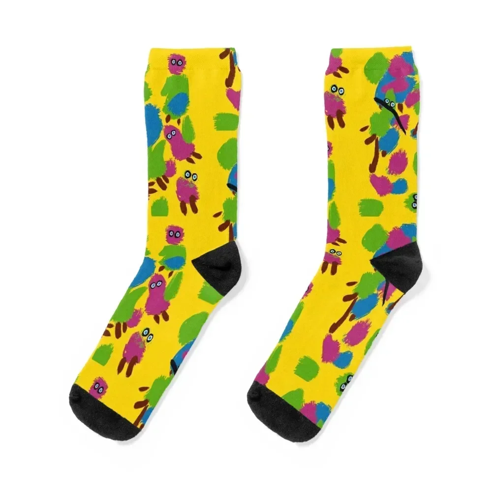 

My Big French Moustache Socks professional running sport hiking basketball Socks For Women Men's