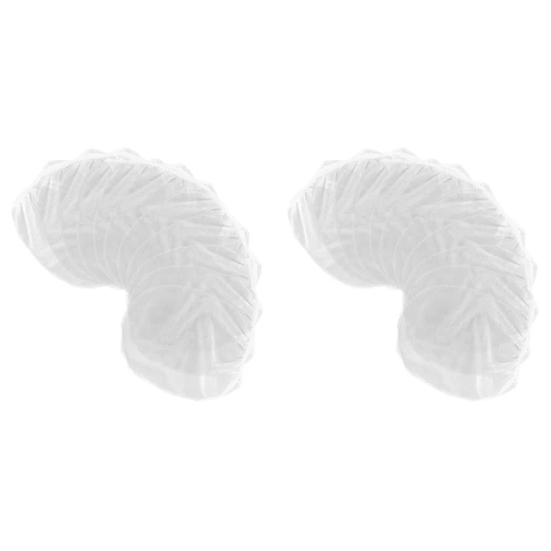 Exquisite-60Pcs Paint Strainer Bags 1 Gallon White Fine Mesh Filter Bag With Elastic Drawstring Strainer Bags For Paint