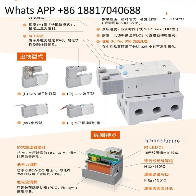 MVSP-156-4E1 대만 골드 솔레노이드 밸브, 4E2C, 4E2R, 156M-4E1, 4E2, 4E2C