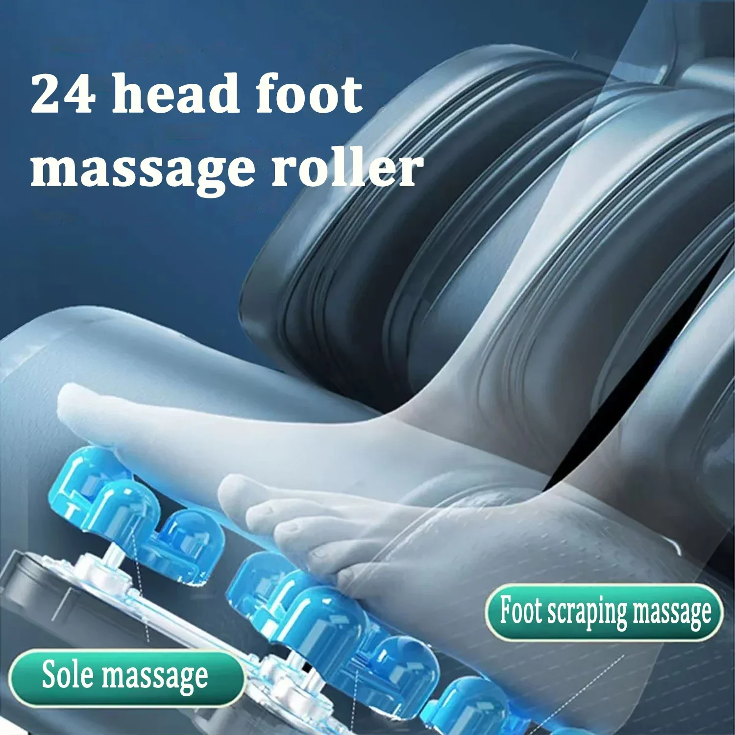 Full Body Relax 4d Zero Gravity Electric Heating Massage Chair Massage Fully Automatic Home Space Luxury Touch Table Massage