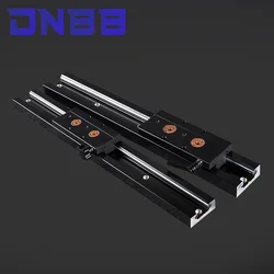 SGB15N 38mm Black Built-in Dual-Axis Linear Guide  SGR15N Rail SGB15N Block Optical Axis Photography Track Woodworking Machinery