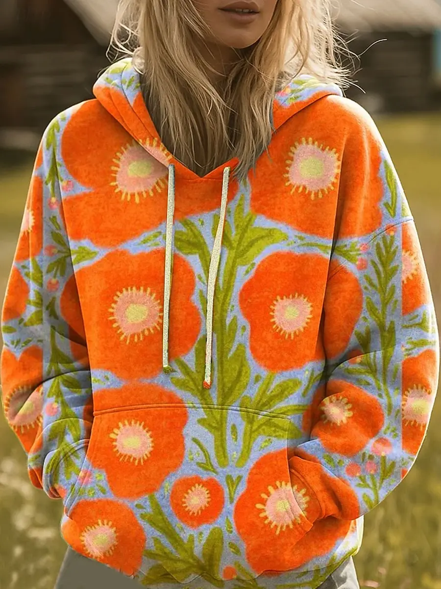 Women's Hooded Hood…