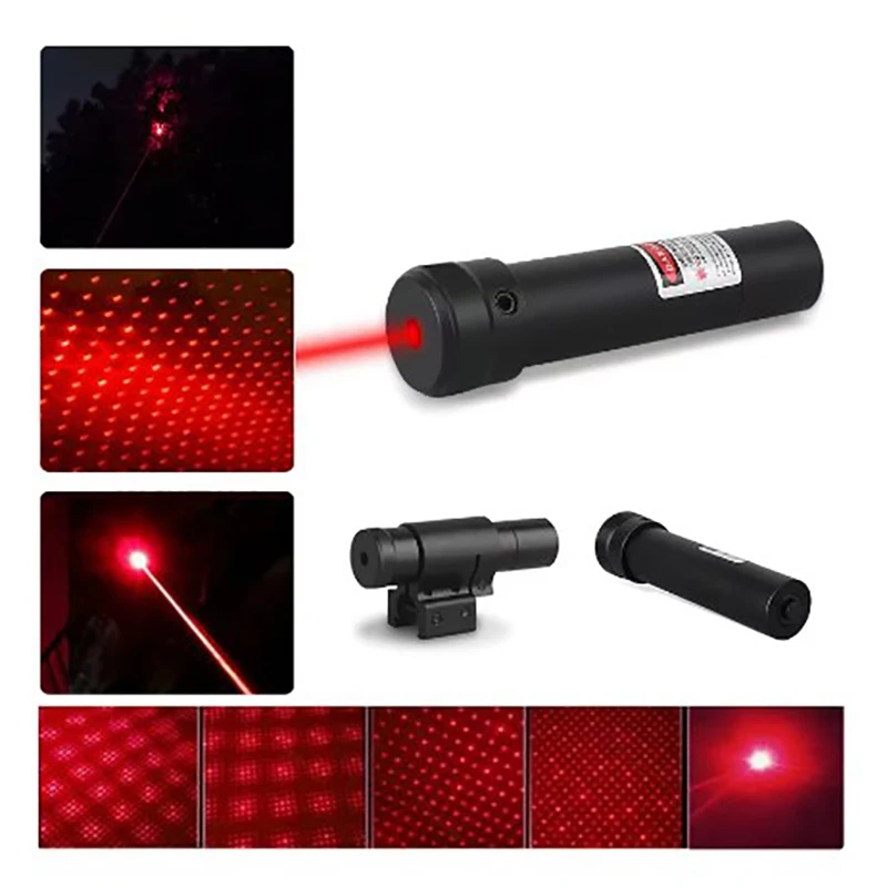 Electric Mower Replacement Parts Self-locking Infrared Laser Aiming Laser Red Dot Aiming Sight Metal Laser Aiming