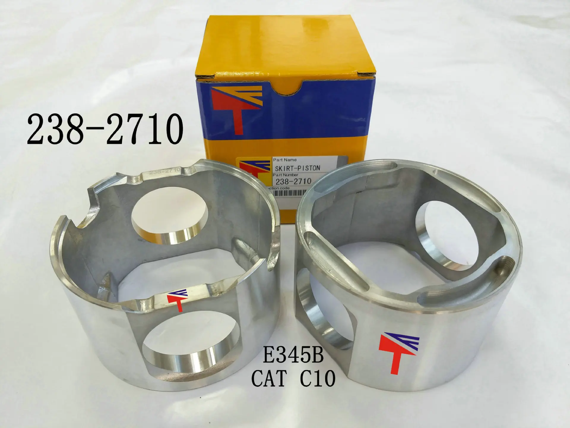 

238-2710 Подходит для экскаватора 345B, погрузчика 966G, бульдозера D7R, двигателя 3176, поршневой алюминиевой юбки.