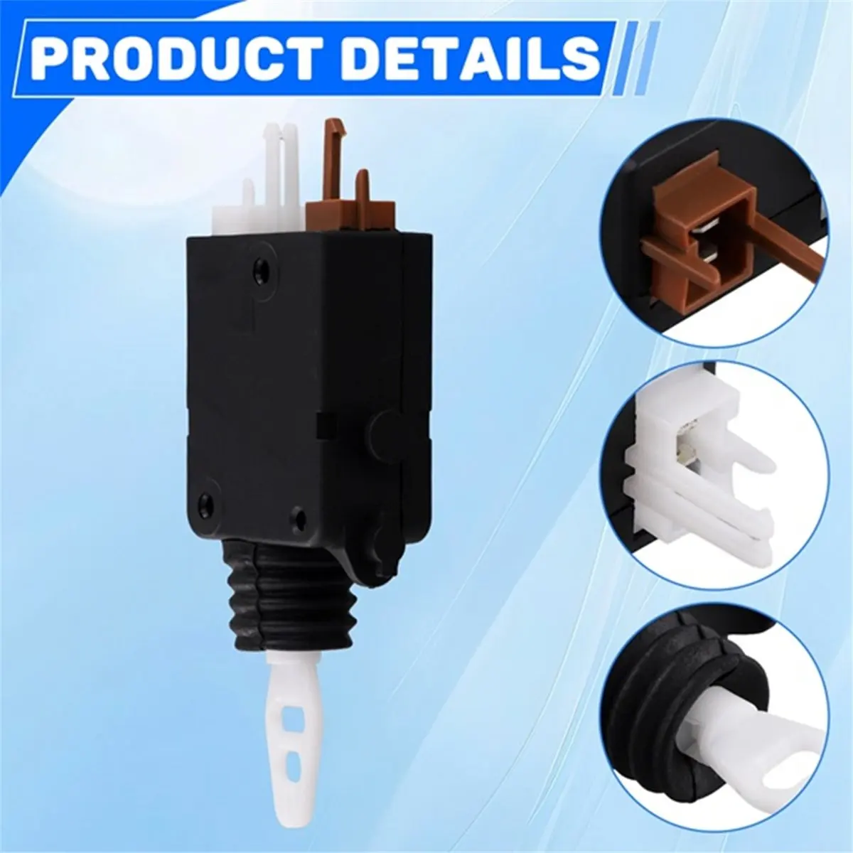 Super Sale 661503 Door Lock Motor Actuator for Peugeot 106 205 309 405 605 Citroen Xsara Saxo Berlingo AX BX ZX 5PIN