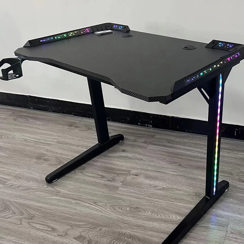 Gaming desk desk desktop computer desk home office desk writing desk gaming competitive