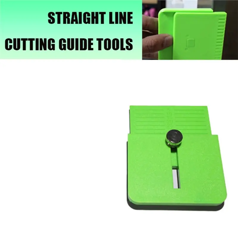 AB34-Edge Cutting Small Guide Plate Distance For Window Tint 2Pcs/Pack For Car Film Trimming Tool Precision Trim Wrap